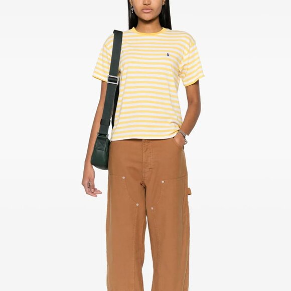Polo Ralph Lauren Tops - NWOT Polo Ralph Lauren Striped Polo Pony-Embroidered T-shirt